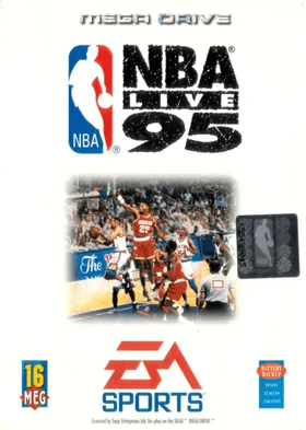 NBA Live 95 (Korea) box cover front
